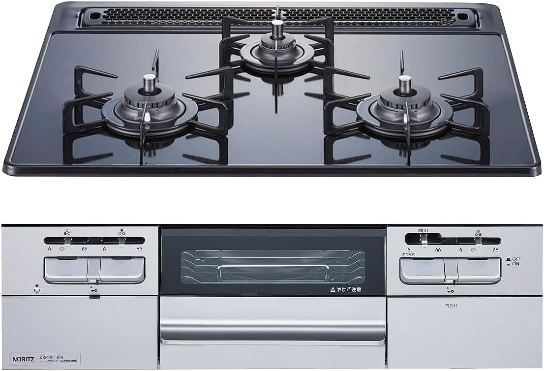 Amazon.co.jp: ノーリツ スタンダードガラストップ ビルトイン